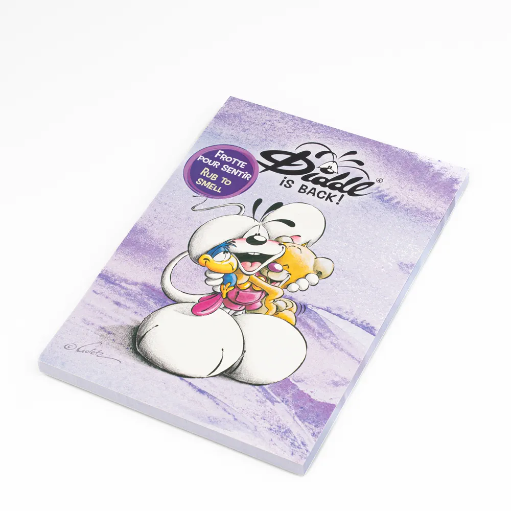 Bloc parfumé A5 Diddl Violet