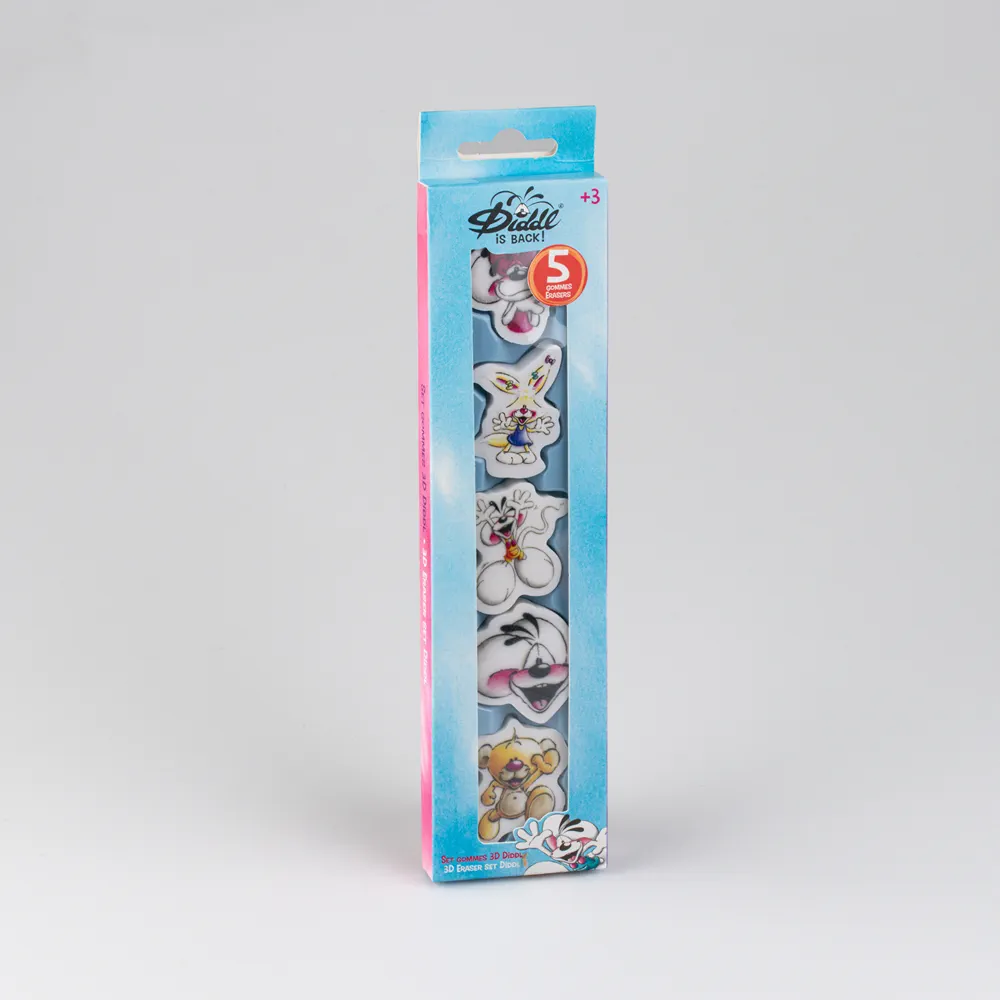 Set gommes 3D Diddl