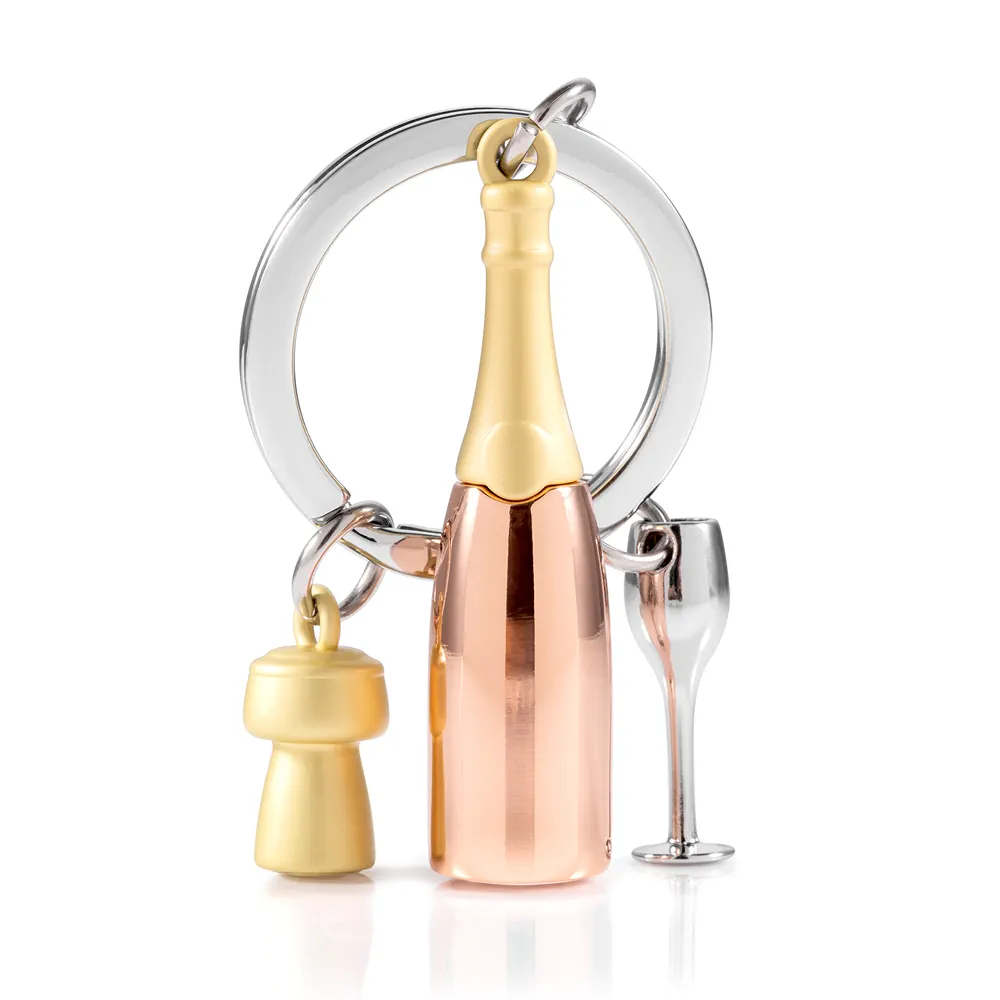 Porte-clés Champagne Rose gold
