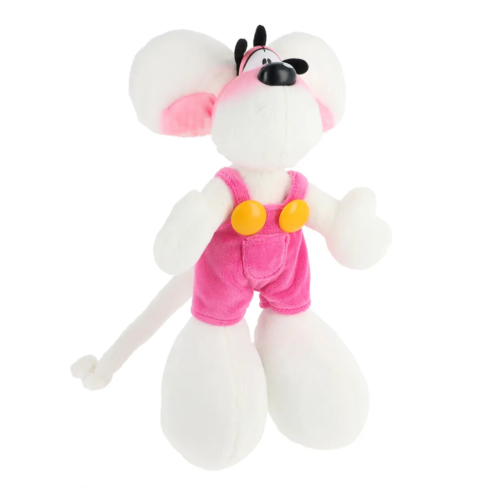 Peluche Diddl en salopette Rose 30cm Peluche Diddl en salopette Rose 30cm