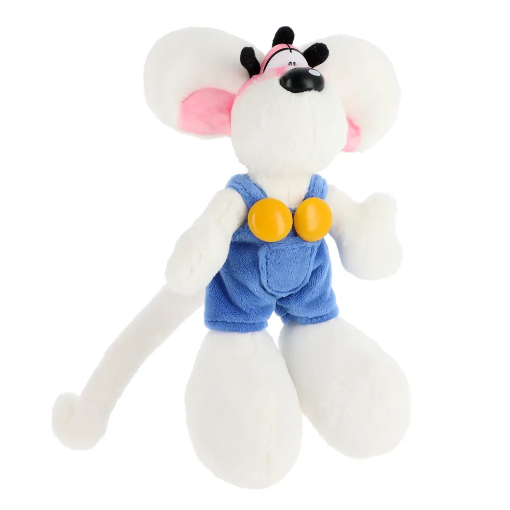 Peluche Diddl en salopette Bleue 20cm Peluche Diddl en salopette Bleue 20cm