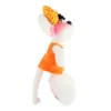 Peluche Diddlina en robe orange 30cm Peluche Diddlina en robe orange 30cm
