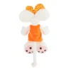 Peluche Diddlina en robe orange 30cm Peluche Diddlina en robe orange 30cm