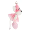 Porte-clés peluche Diddlina en robe ballerina 15cm Porte-clés peluche Diddlina en robe ballerina 15cm