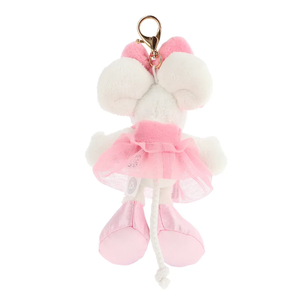 Porte-clés peluche Diddlina en robe ballerina 15cm Porte-clés peluche Diddlina en robe ballerina 15cm