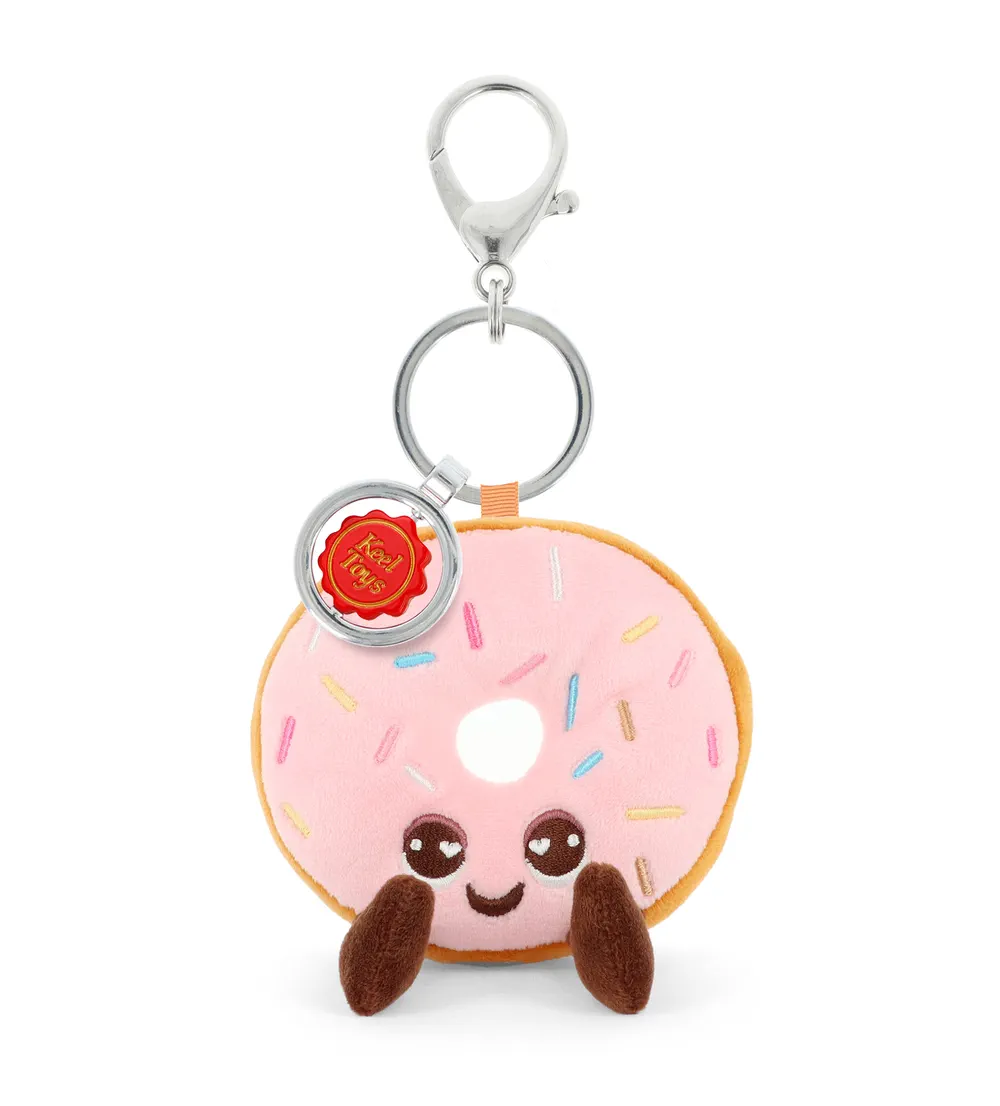 Porte-clés Peluche KeelEco Donut 12cm