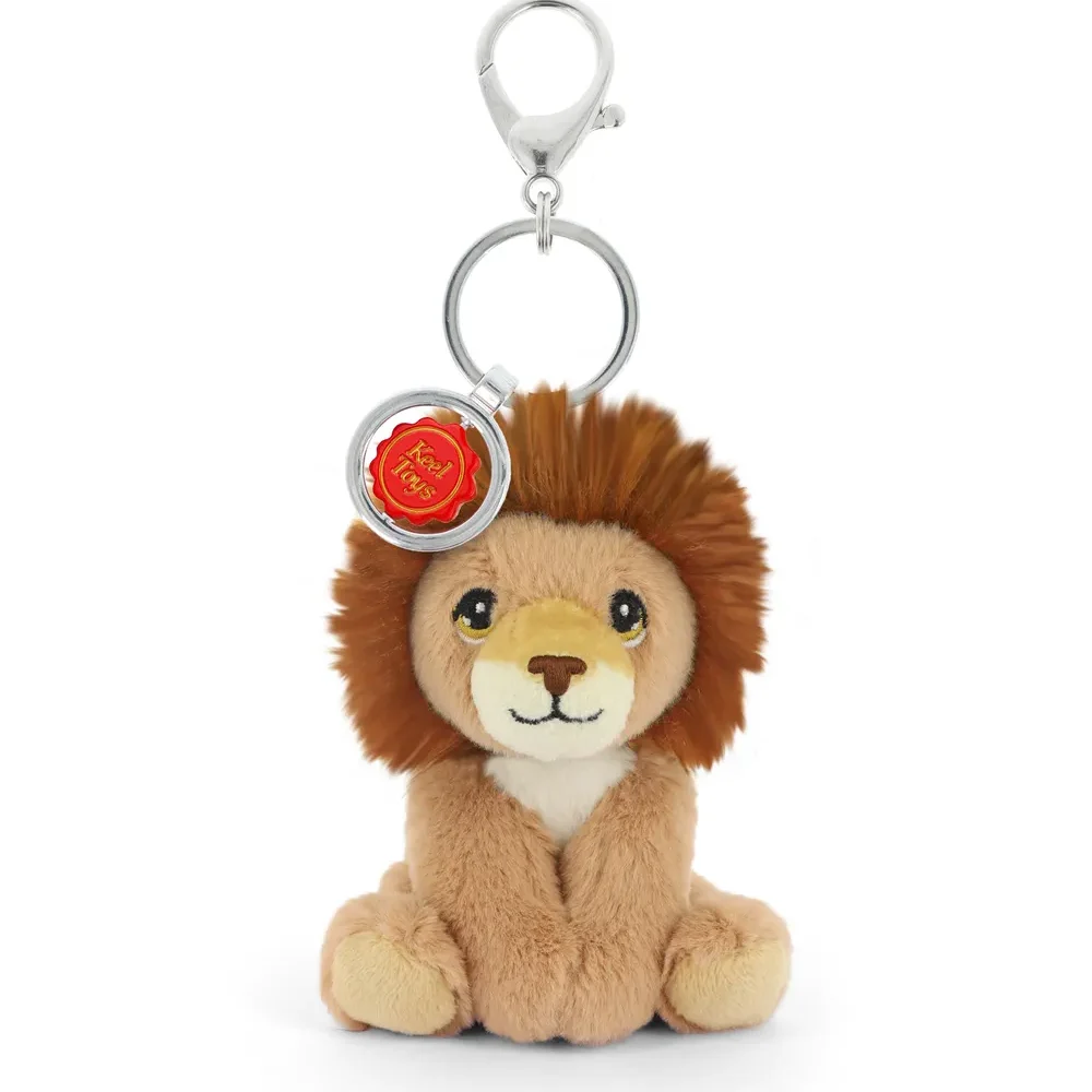 Porte-clés Peluche KeelEco Lion 12cm