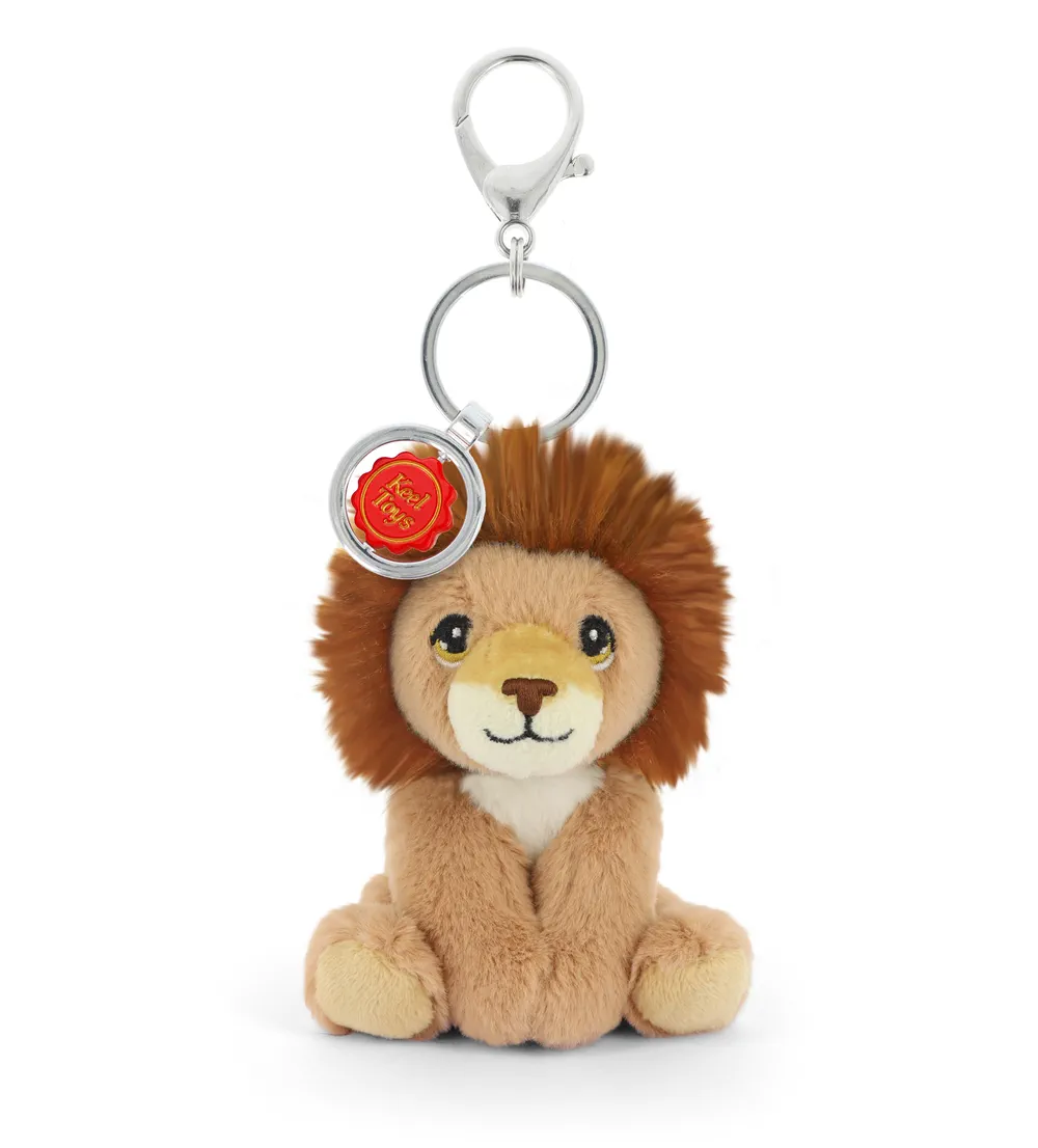 Porte-clés Peluche KeelEco Lion 12cm