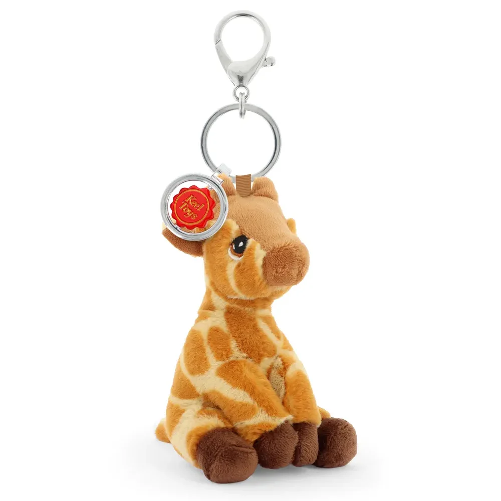 Porte-clés Peluche KeelEco Girafe 12cm