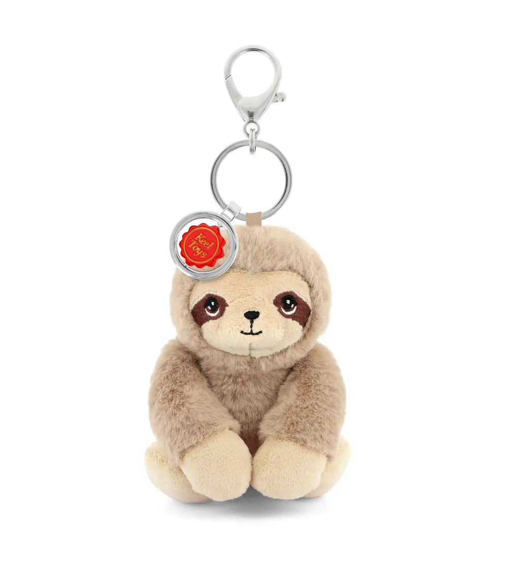 Porte-clés Peluche KeelEco Paresseux 12cm Porte-clés Peluche KeelEco Paresseux 12cm