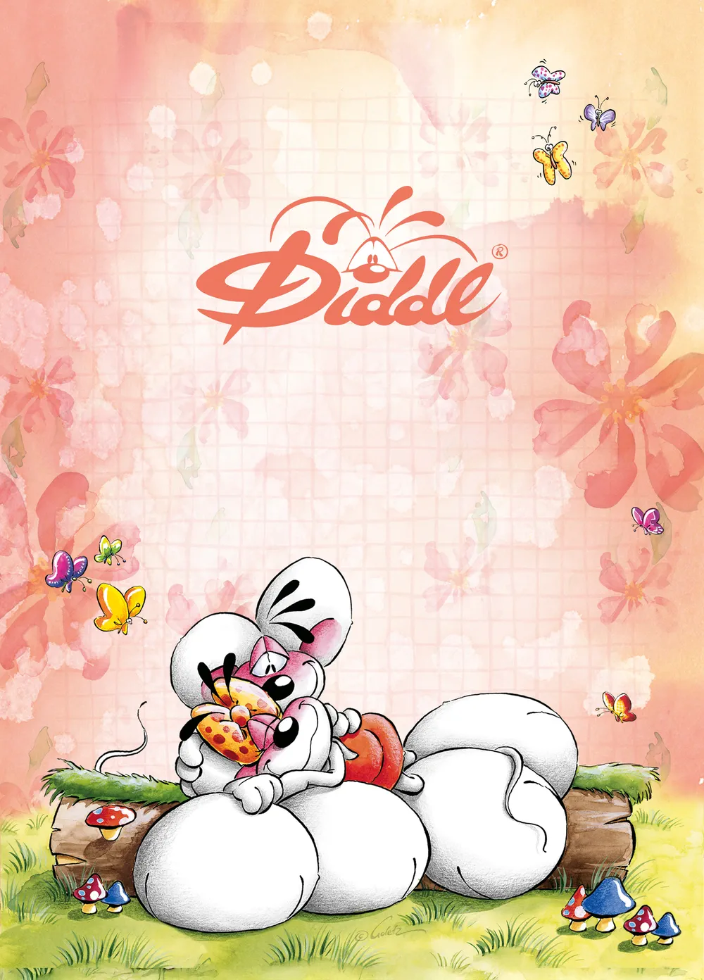 Bloc parfumé A5 Diddl Orange