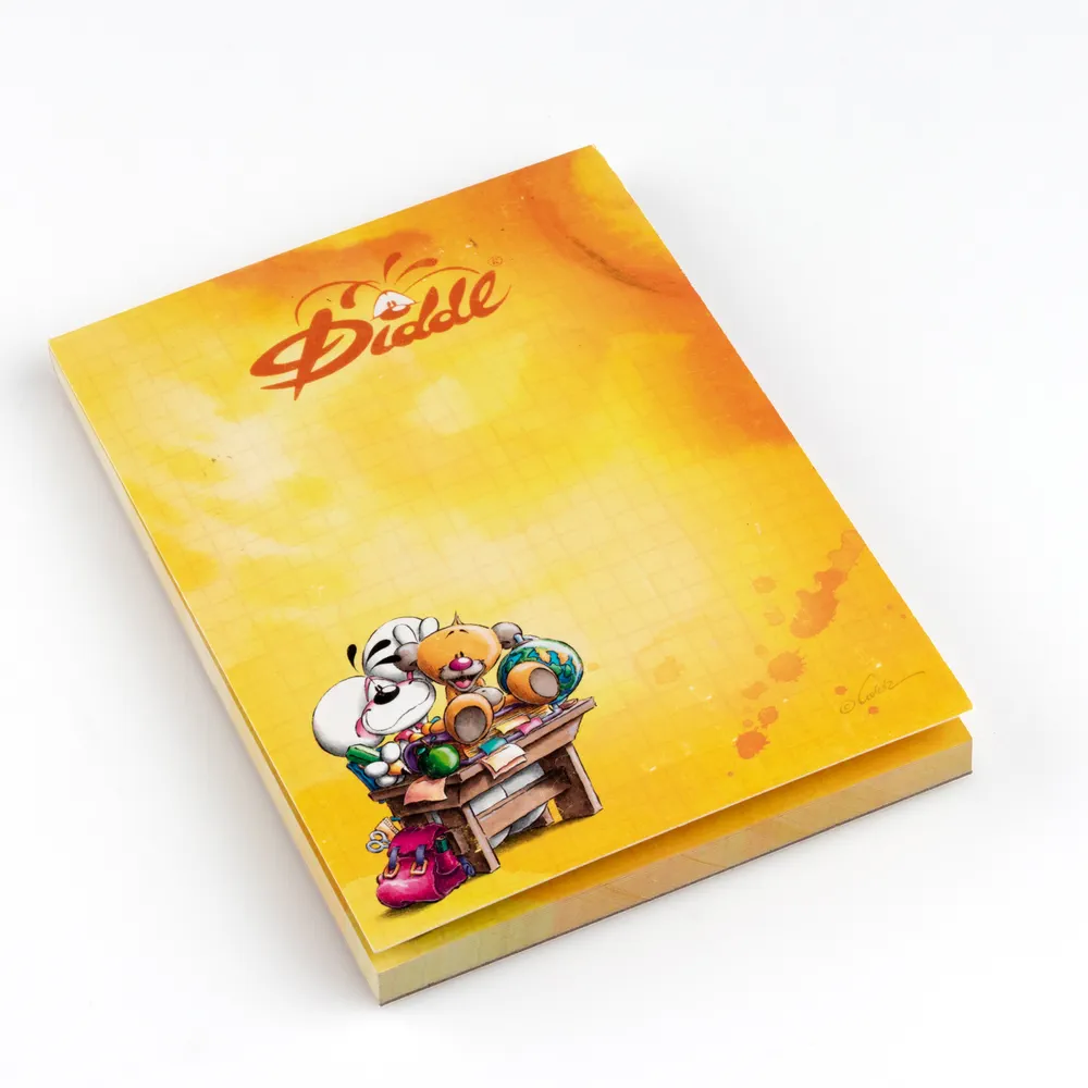 Bloc parfumé A6 Diddl & Pimboli Jaune