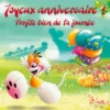 Carte 3D Diddl - Joyeux anniversaire! Profite bien
