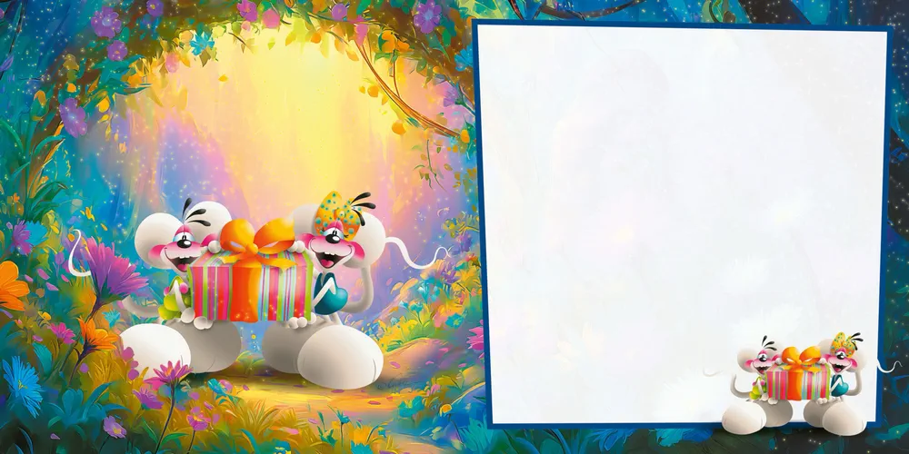 Carte 3D Diddl - Pour toi!