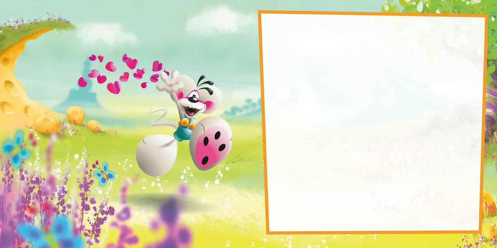 Carte 3D Diddl - Félicitations!