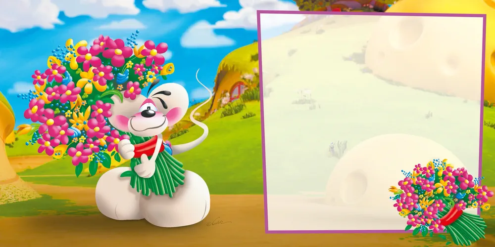 Carte 3D Diddl - Merci! Carte 3D Diddl - Merci!