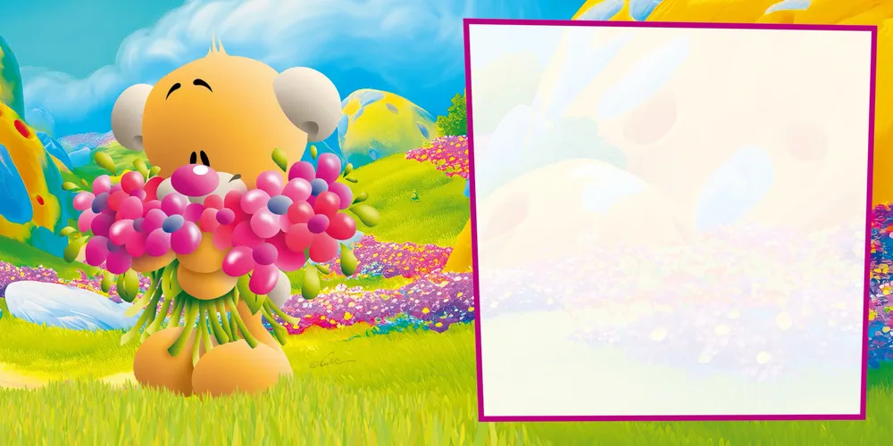 Carte 3D Diddl - Je pense à toi!