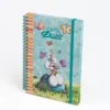 Cahier à spirale A5 Bleu Diddl élastique