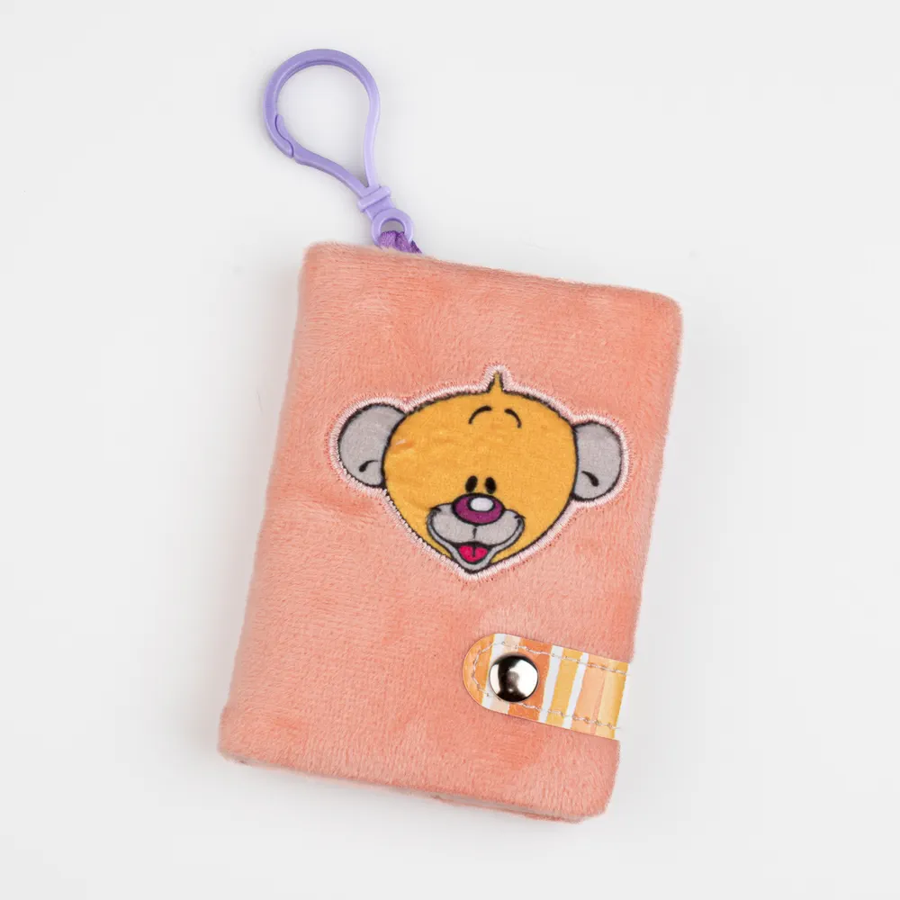 Cahier A7 Violet peluche Bibombl