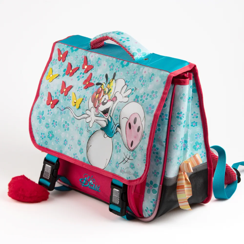 Cartable bleu - Diddl