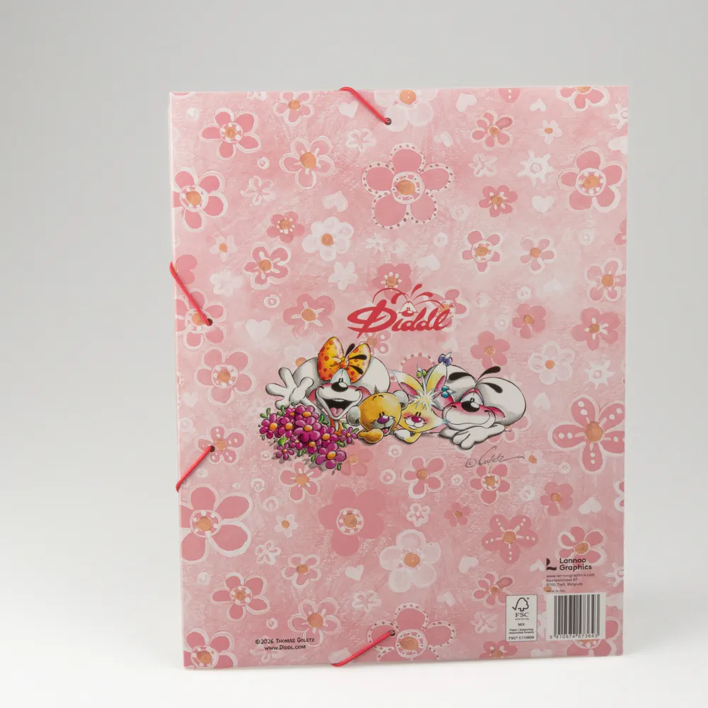 Pochette A4 Rose - Diddl Pochette A4 Rose - Diddl