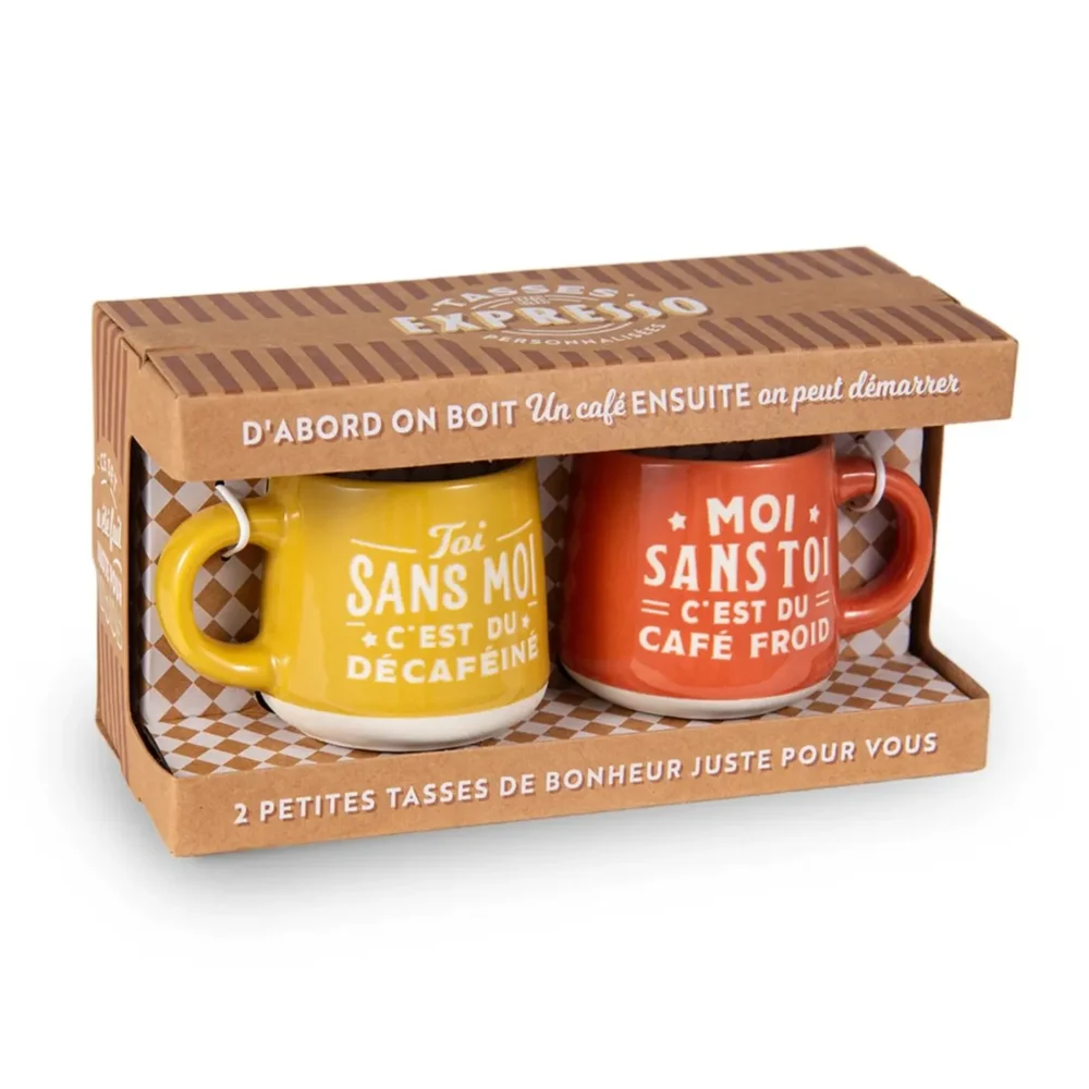 Set duo tasse expresso Duo