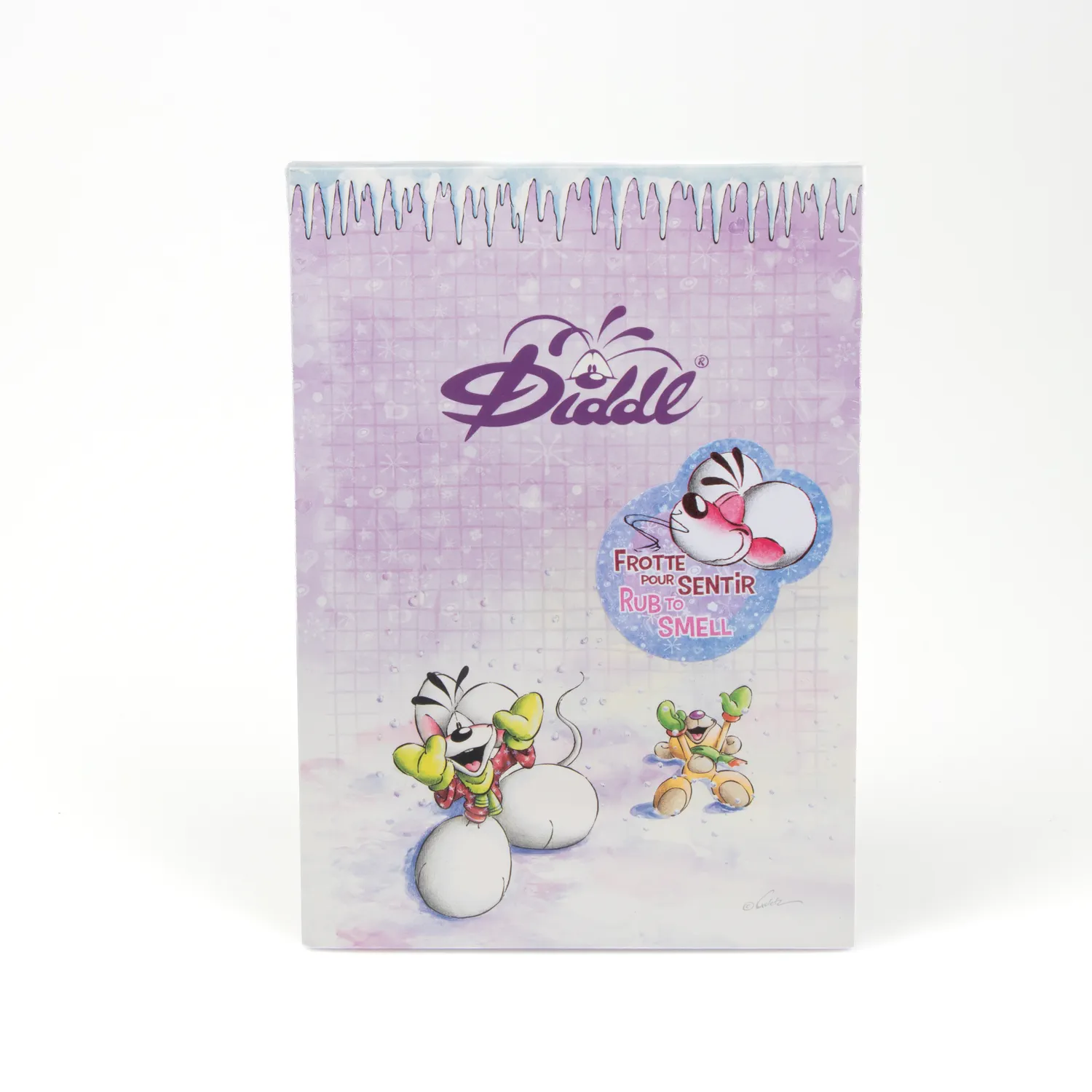 Bloc parfumé A5 Diddl Violet Cassis