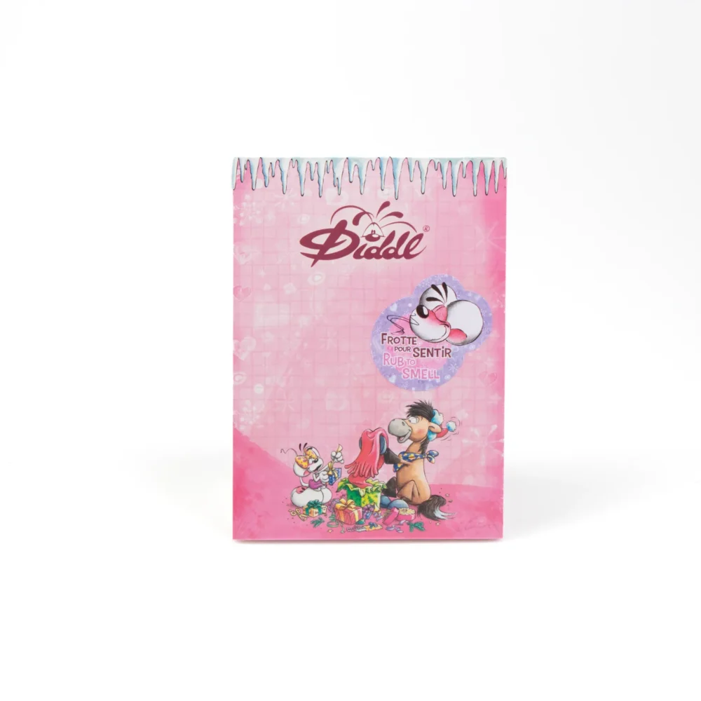 Bloc parfumé A6 Diddlina Rose - Bubble gum