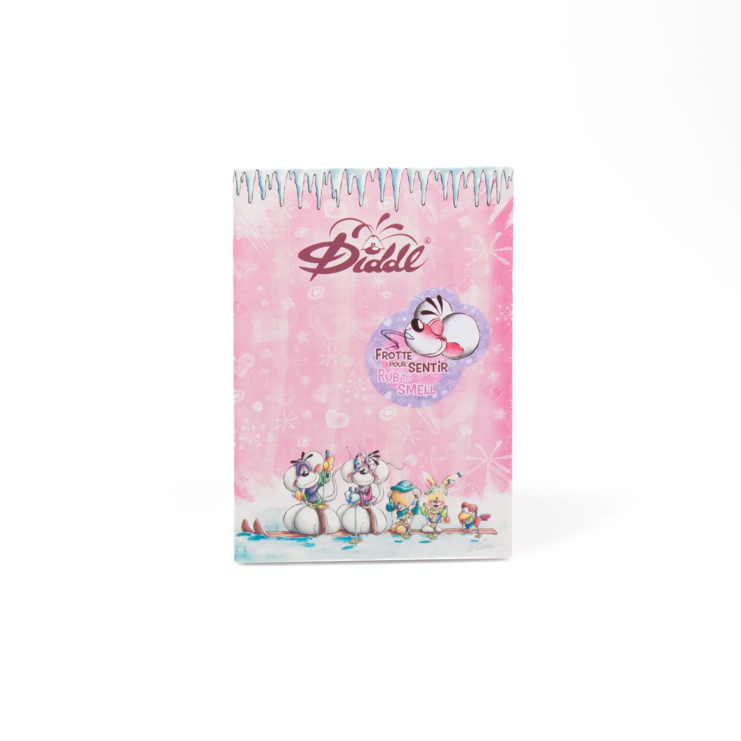 Bloc parfumé A6 Diddl Rose Cerise