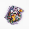 Carnet A6 forme hiver Diddlina Violet - Thumbnail Image 1