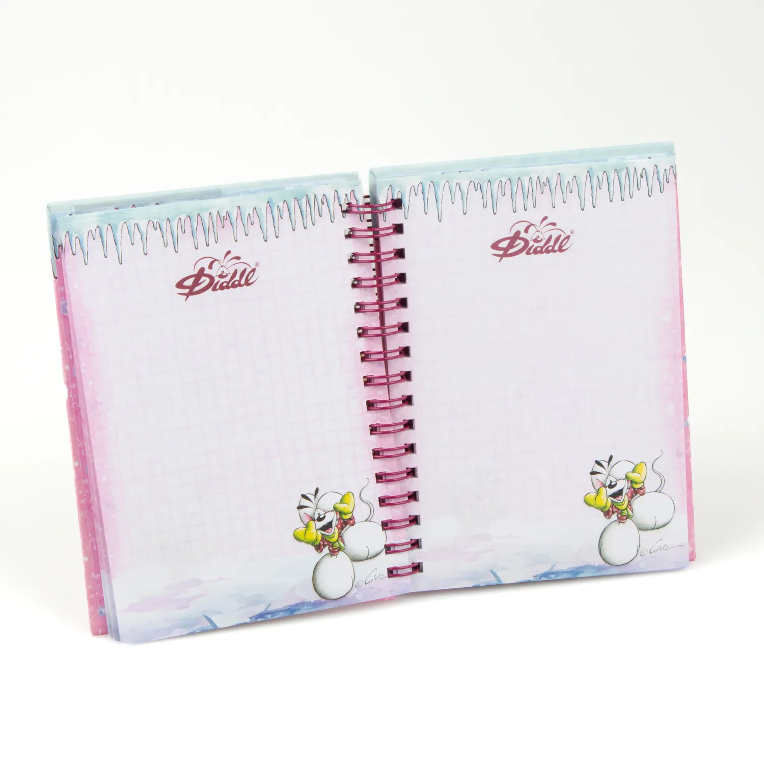 Carnet A6 silhouette de Noël détachable Diddlina V