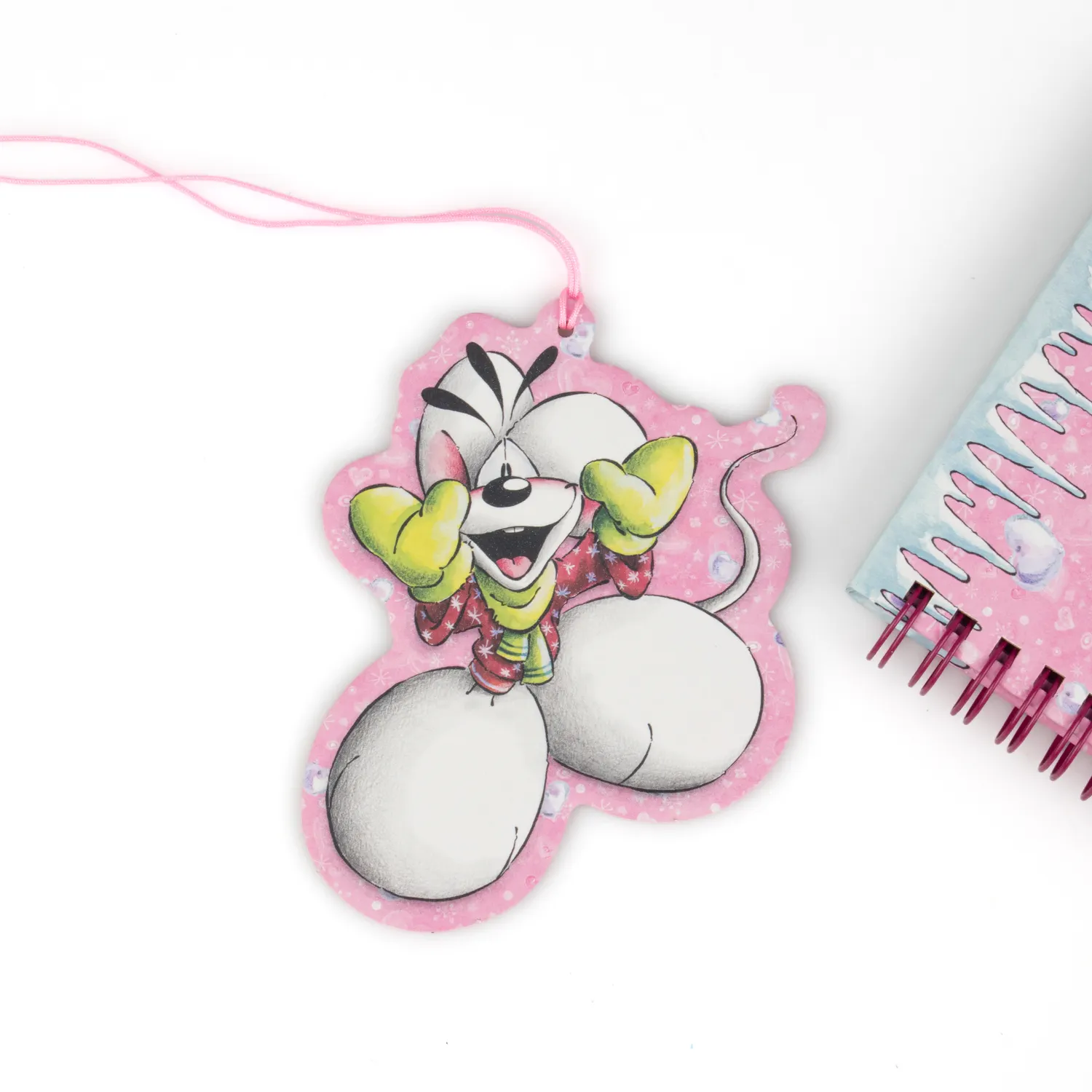 Carnet A6 silhouette de Noël détachable Diddlina V