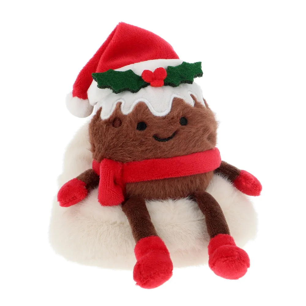 Peluche Saison festive Pudding de Noël