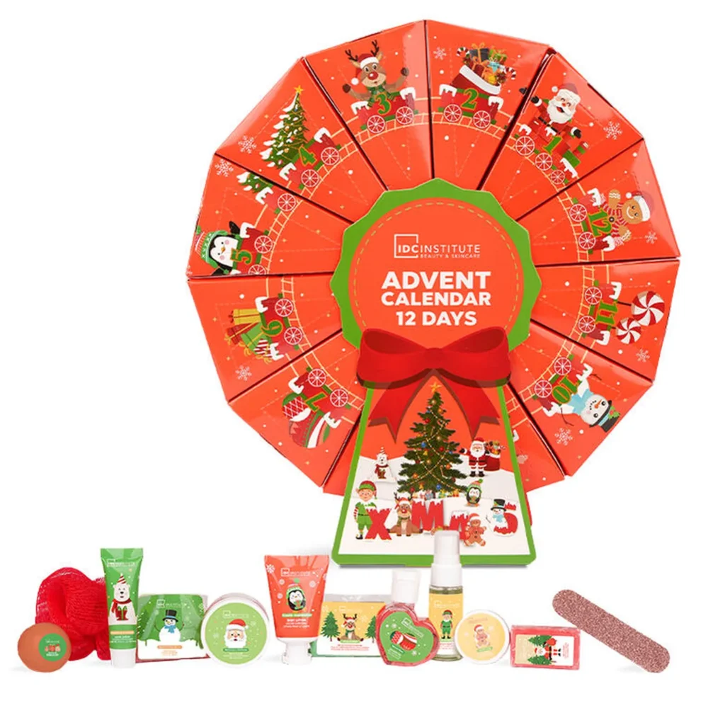Grande Roue Calendrier de l'Avent 12 cases