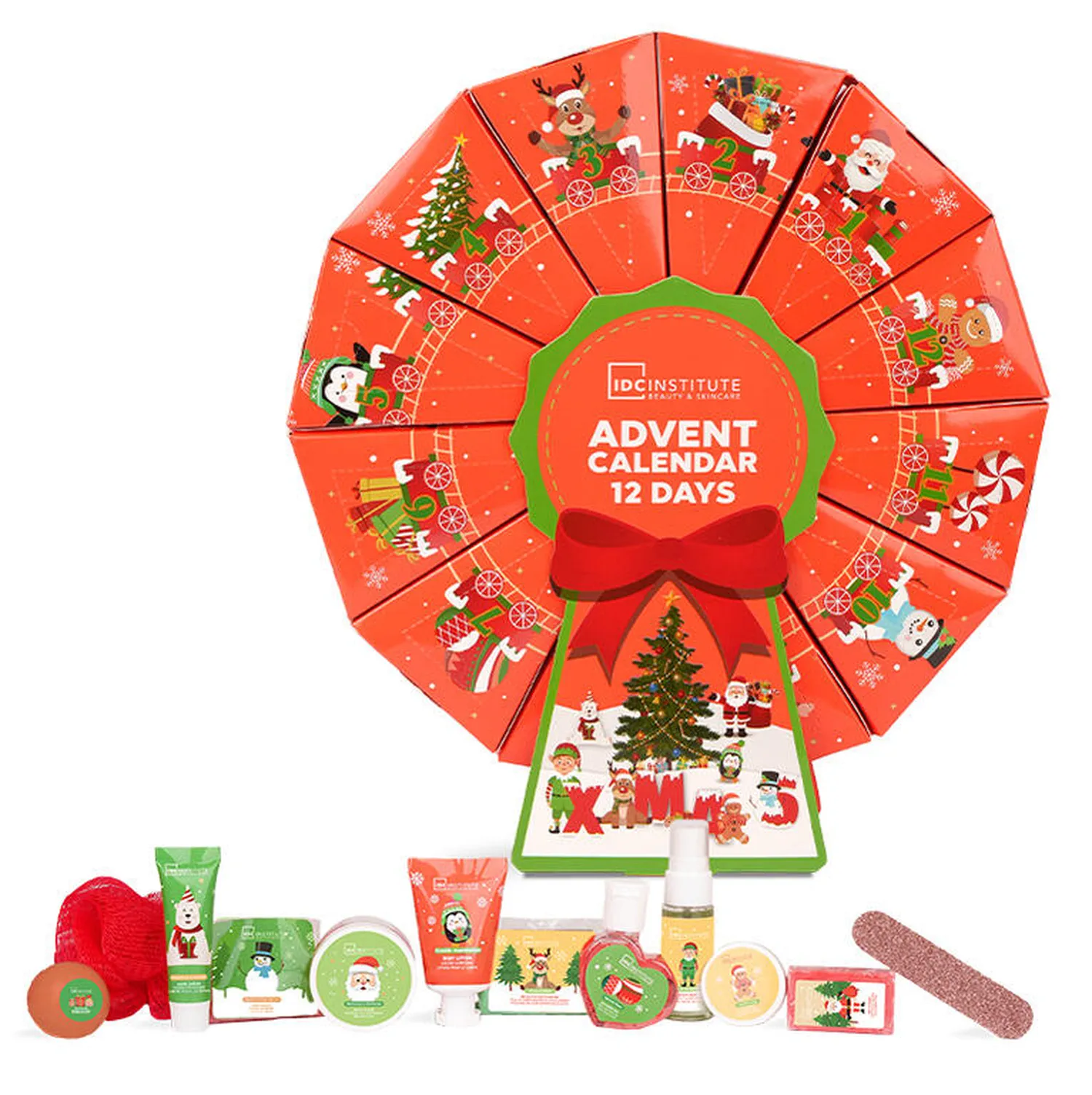 Grande Roue Calendrier de l'Avent 12 cases