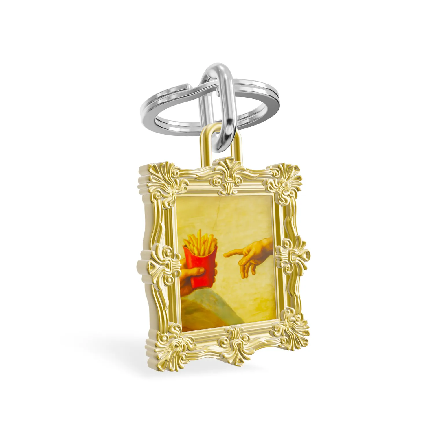 Porte-clés Art Divine frite