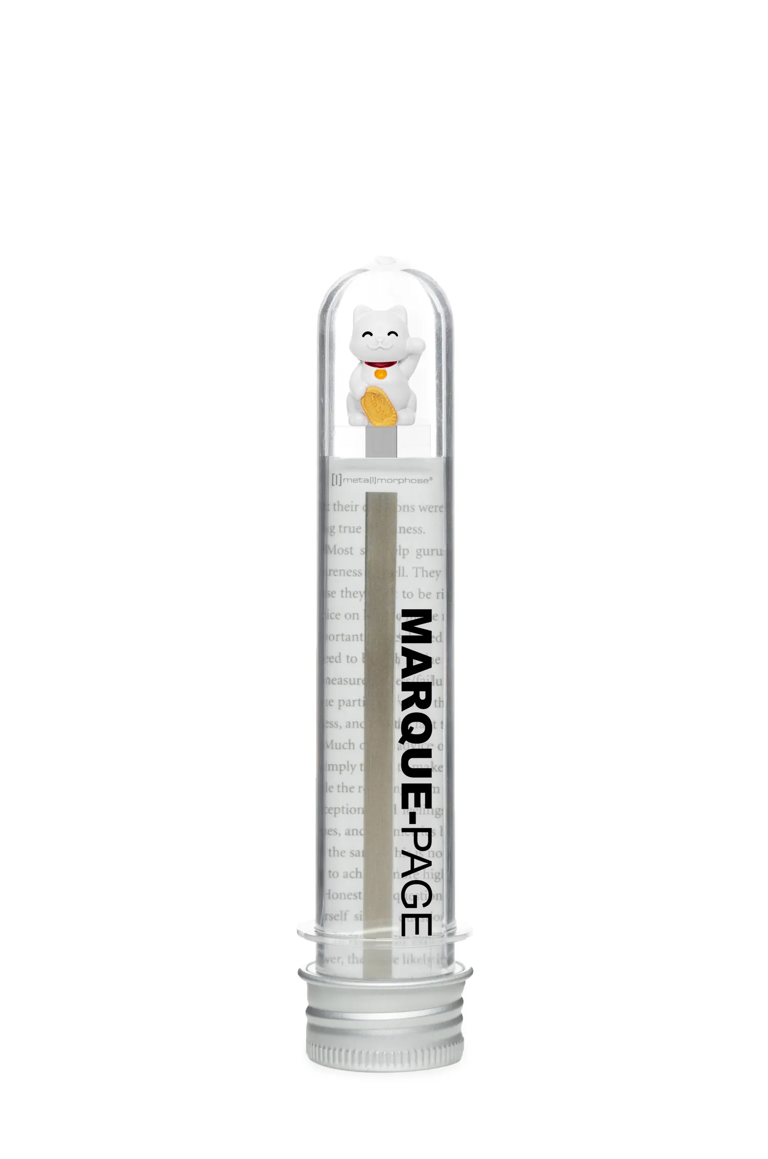 Marque-page Chat porte bonheur
