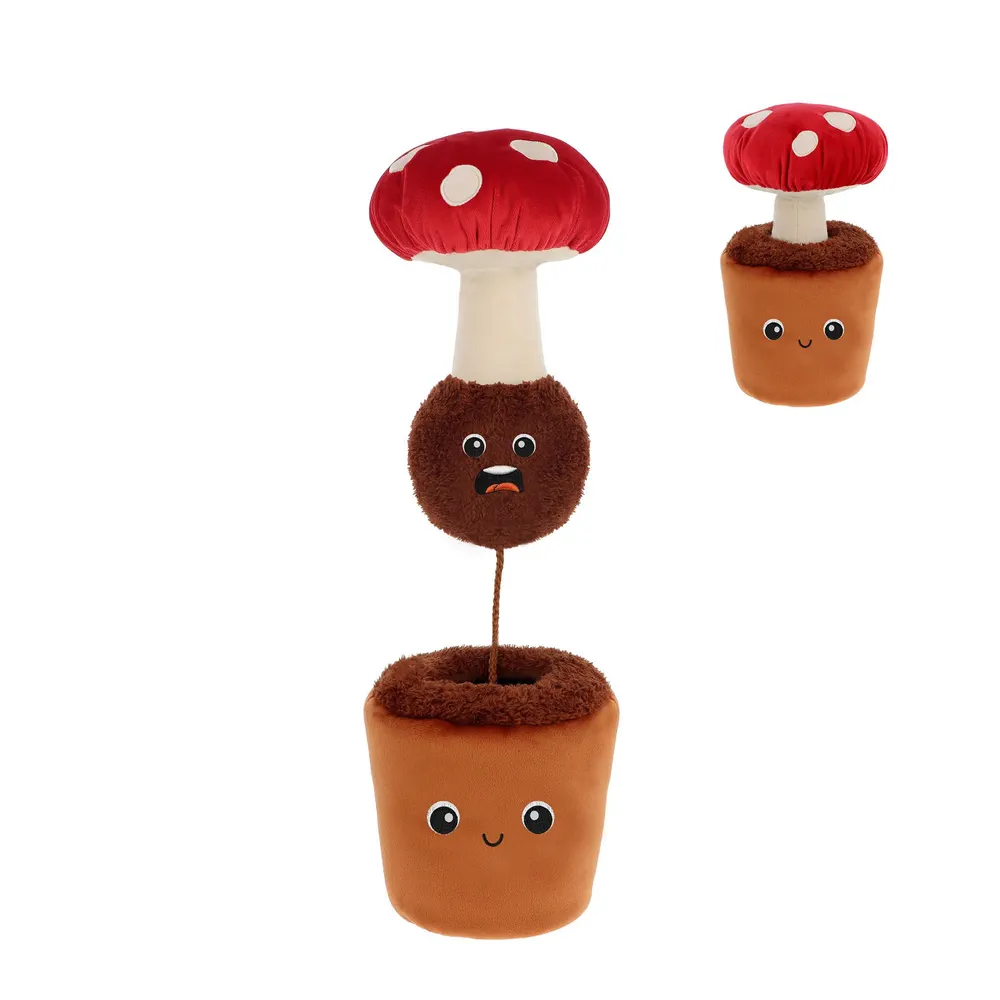 Peluche jardin botanique surprise Champignon 25cm