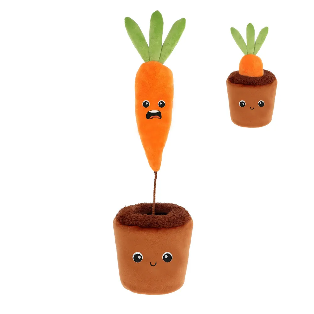 Peluche jardin botanique surprise Carotte 25cm