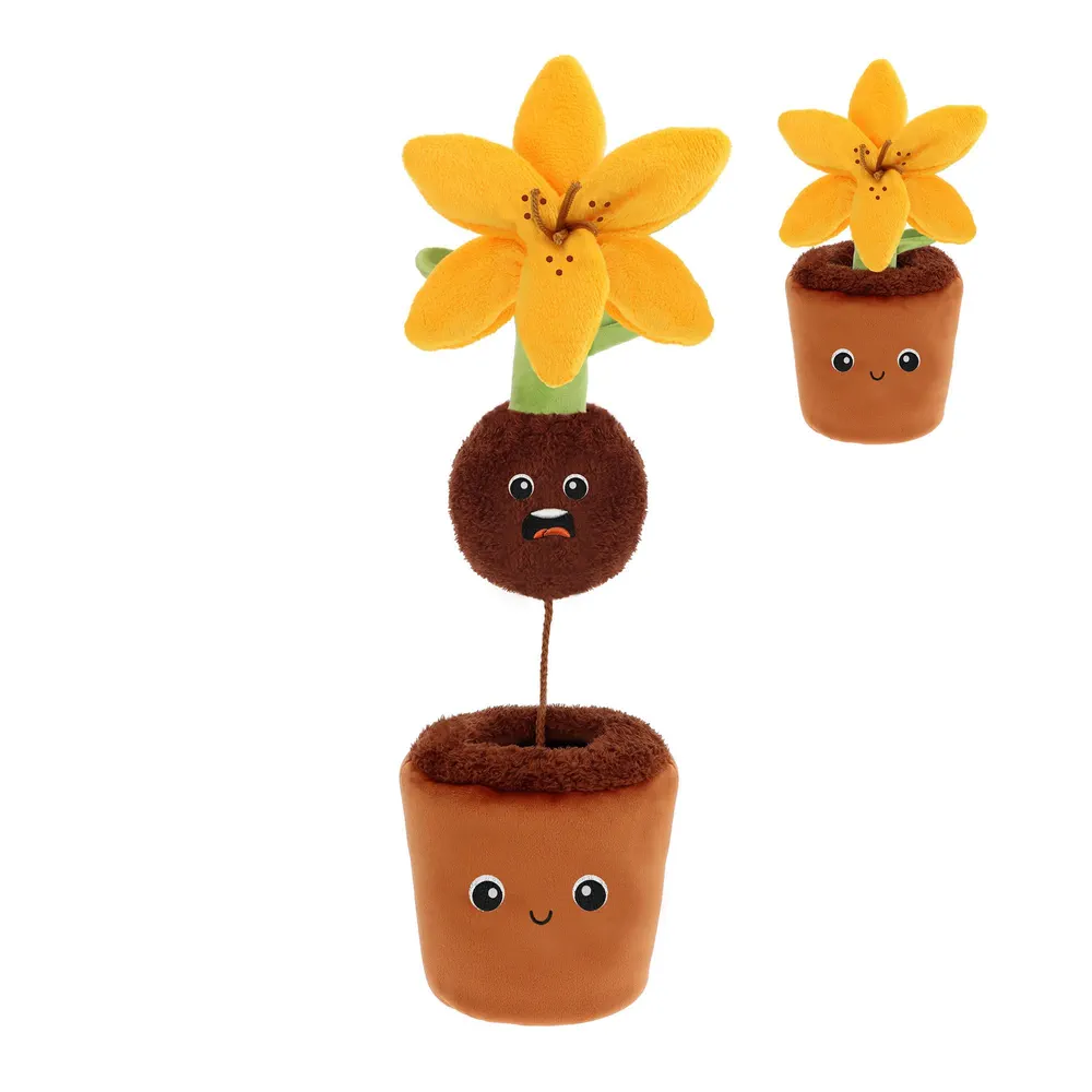 Peluche jardin botanique surprise Lys 25cm