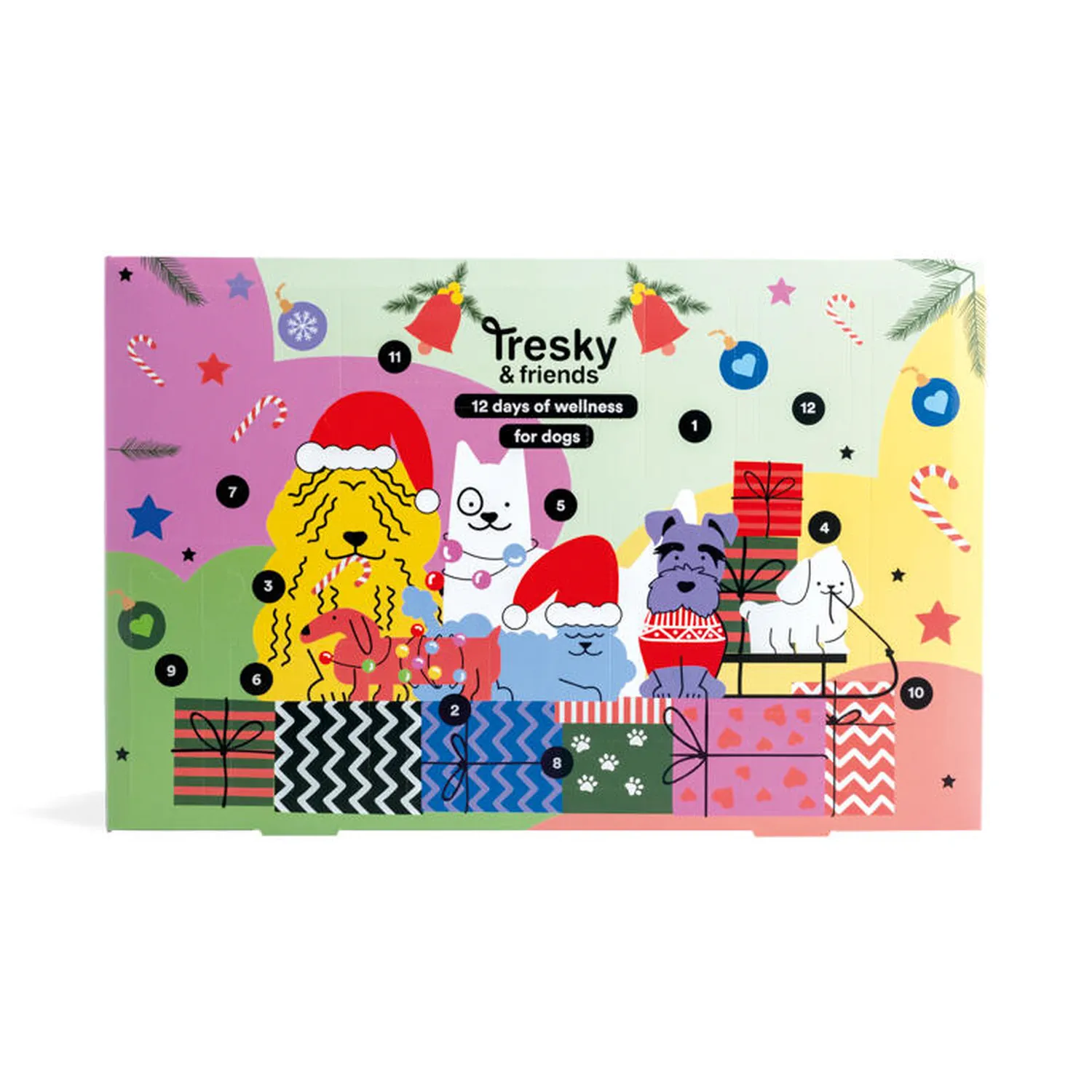 Calendrier de l'Avent Tresky & Friends 12 Pcs
